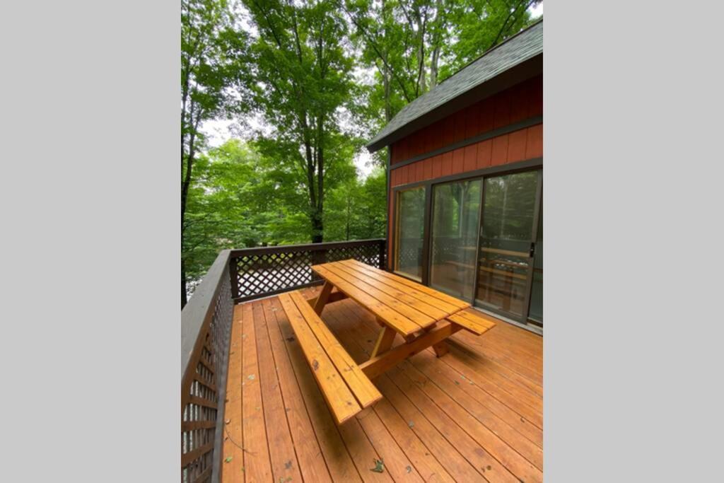 Lakeview Cabin In The Hideout Lake Ariel エクステリア 写真